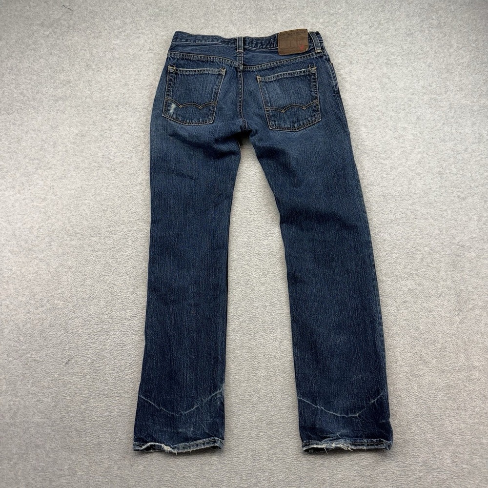 American‎ Eagle Jeans Mens 30x32 Blue Medium Wash Denim Original Straight y2k
